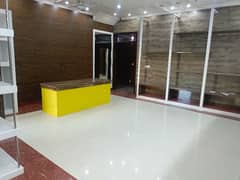 8,Marla Commercial Ground Floor Hall+2Rooms Available For Rent In Johar Town Near Emporium Mall