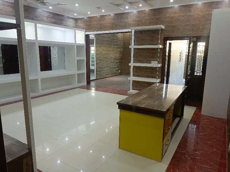 8,Marla Commercial Ground Floor Hall+2Rooms Available For Rent In Johar Town Near Emporium Mall 1