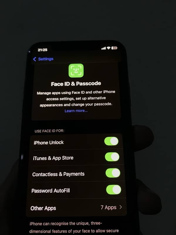 iPhone XS 256gb Face ID working 9