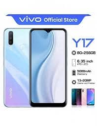 Vivo Y17           ram 8 memory 256 2