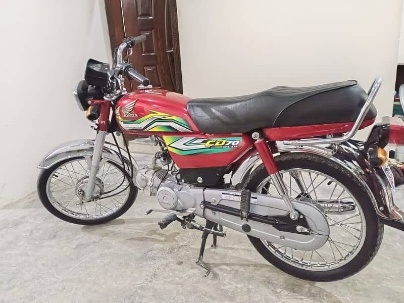 HONDA CD70 2022 model ha Condition saf ha 0