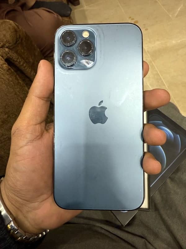 i phone 12 pro max 256GB PTA Approved 0