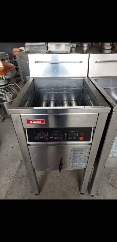 rennai deep dryer 24 litre Korea import timber fryer automatic 0