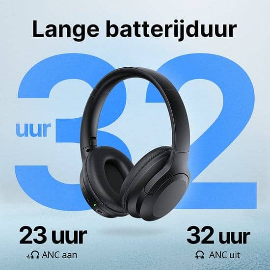 high quality high definition noise cancelling anc headphone 3