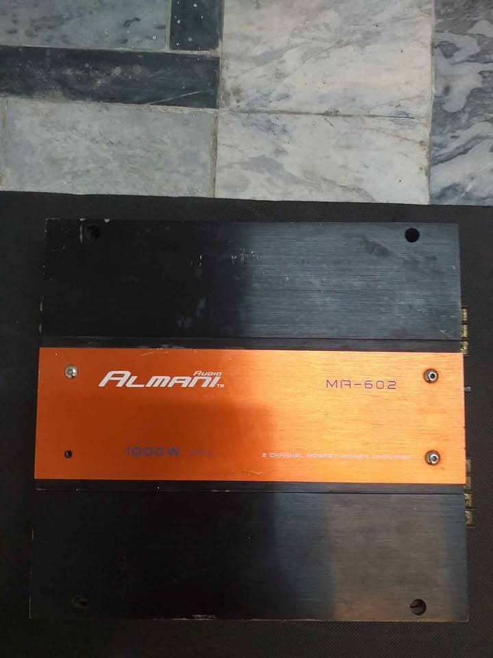 Almani 2 channel amplifier 0