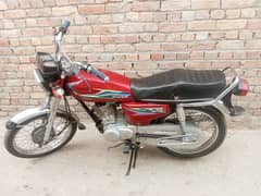 Toyo 125 bike for sale in nice condition