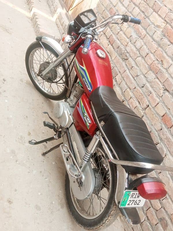 Toyo 125 bike for sale in nice condition 1