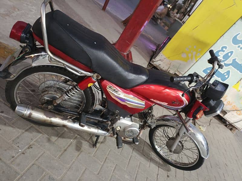 bike for sale Honda CD 70 2014 model 2