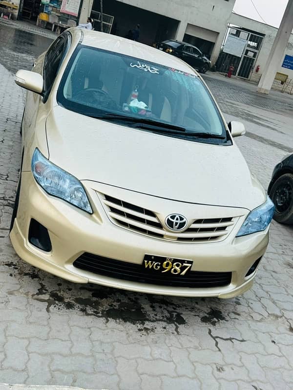 Toyota Corolla XLI 2012 1