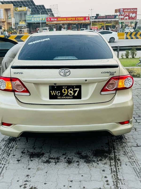 Toyota Corolla XLI 2012 4