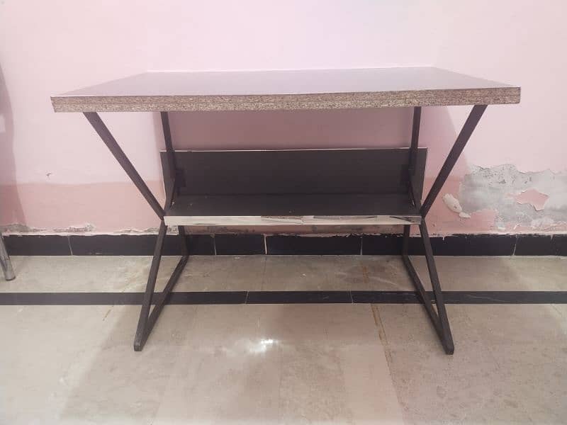 Computer Table Workstation Desk for Laptop, PC, Office, Gaming, Study 3