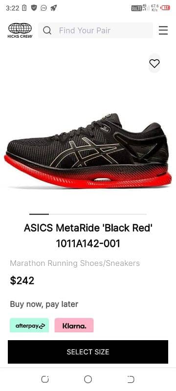 ASICS  shoe's 3