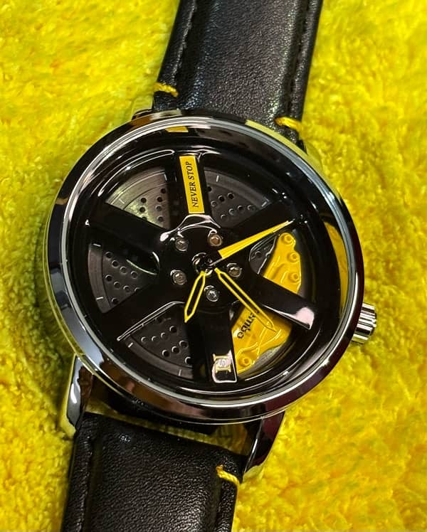 NS Rim Rotating Dial (Leather strap) 0