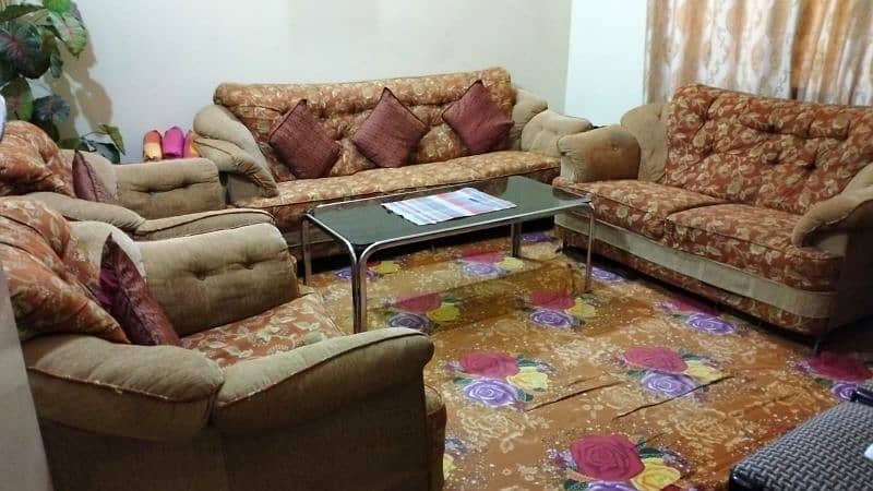 Sofa set with table carpet 1