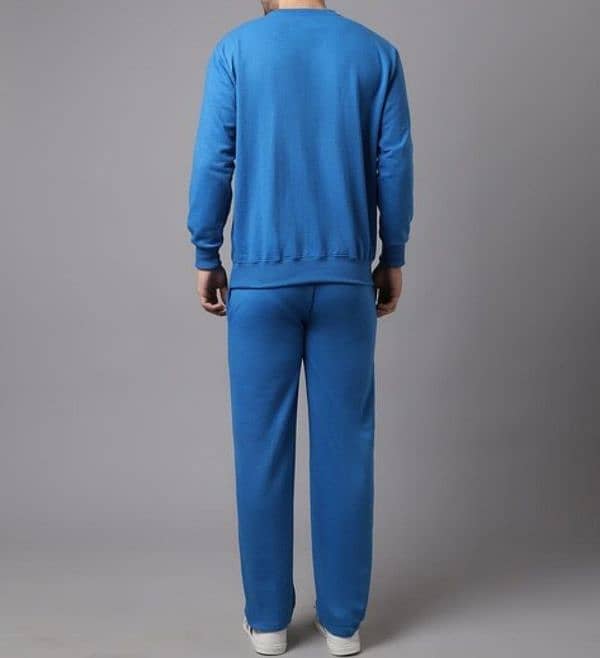 men's fleece embroidered sweatshirt tracksuit 0