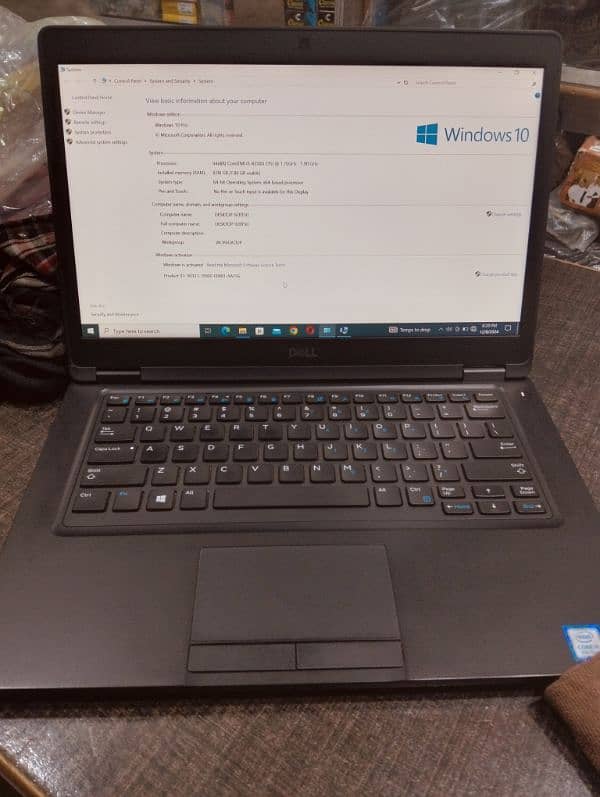 Dell Leptop core I5 8 generation 2