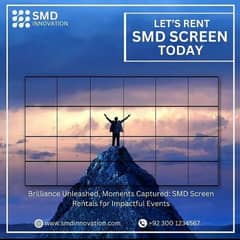 SMD Screen on rent with high quality on discount  in karachi