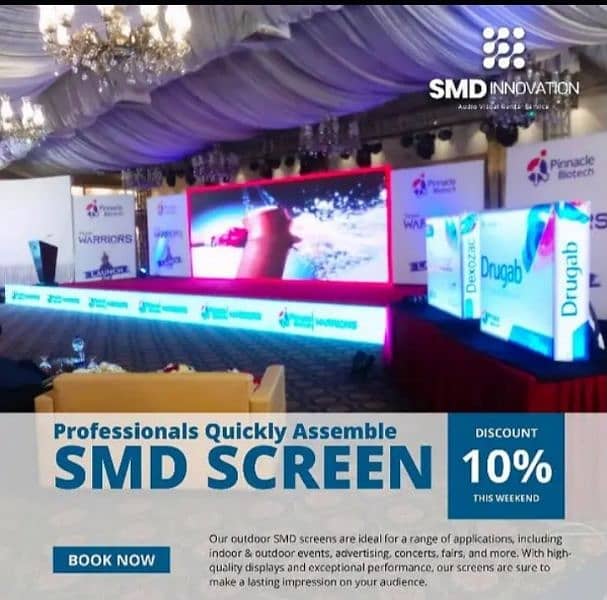 SMD Screen on rent with high quality on discount  in karachi 4