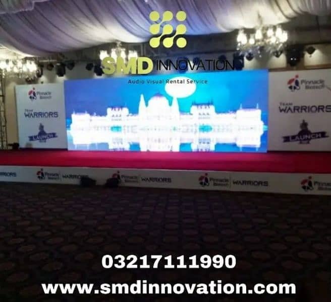 SMD Screen on rent with high quality on discount  in karachi 7