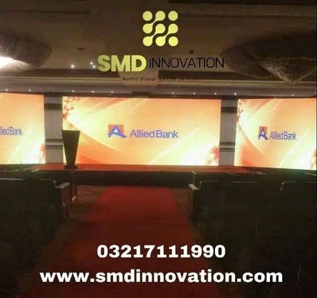 Audio visual equipment rental , smd sound system projectoru 6