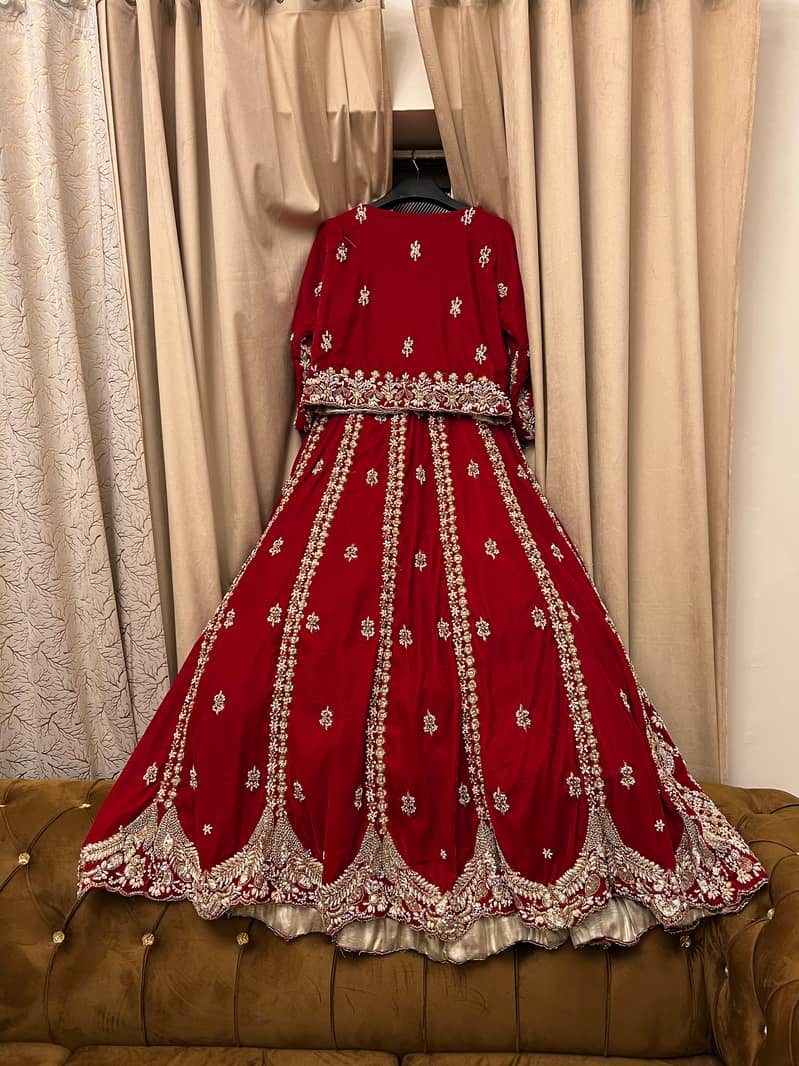 Bridal Velvet Choli/ Lehanga 2