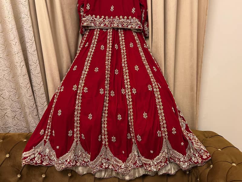 Bridal Velvet Choli/ Lehanga 6