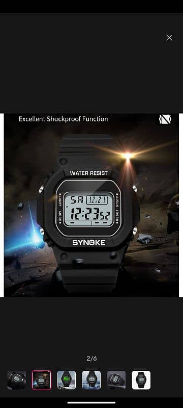 SYNOKE Outdoor Military Digital Watch 3