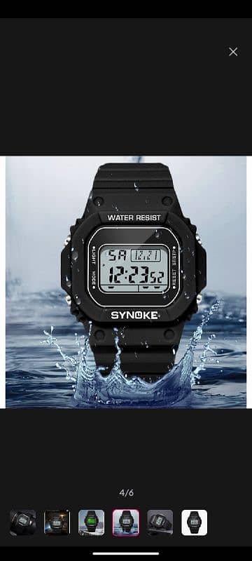 SYNOKE Outdoor Military Digital Watch 4