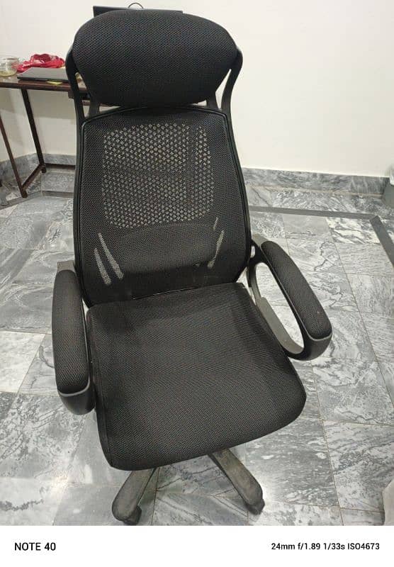 Boss B-543 Aqua Mesh High Back Revolving Chair 0