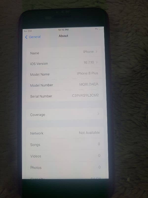 iPhone 8 plus 64GB PTA proof 5