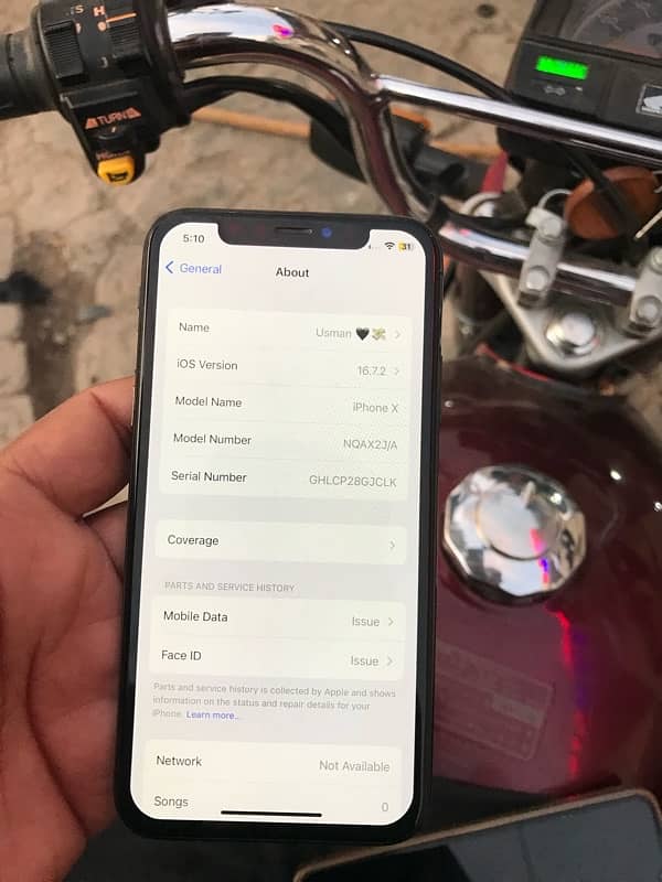 iPhone X non pta bypass  urgent sale 10