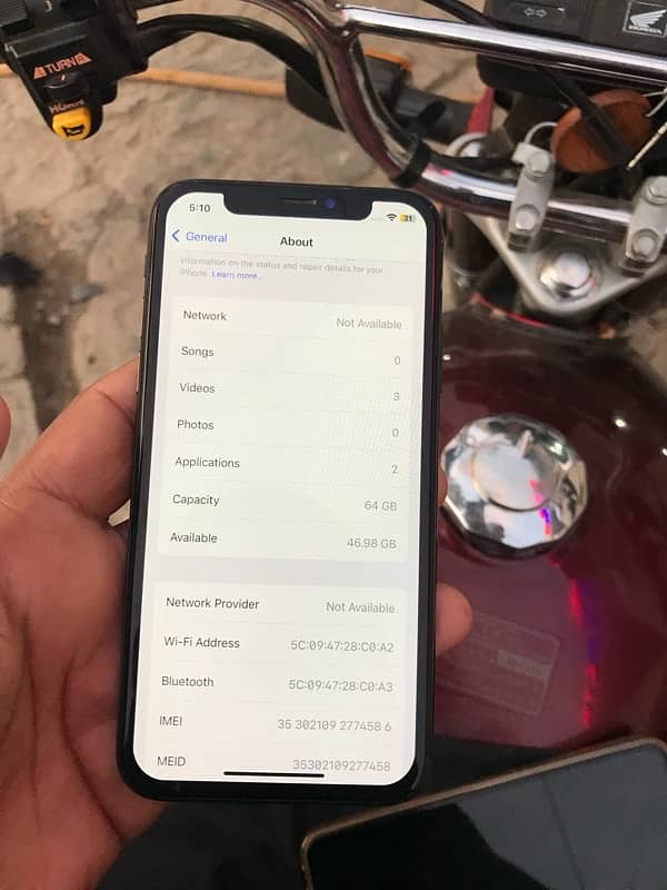 iPhone X non pta bypass  urgent sale 11