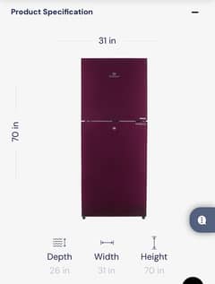 Dawlance Double Door Refrigerator