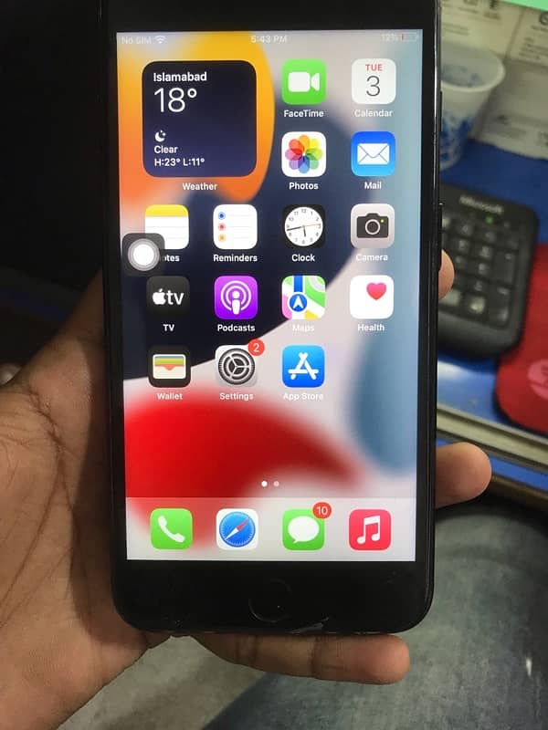 iPhone 7plus 128gb pta approved exchange walay dooor Rahey only sale 1