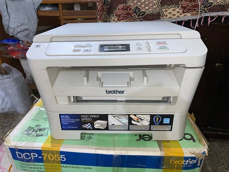 Brother printer DCP7055 3 in 1 0