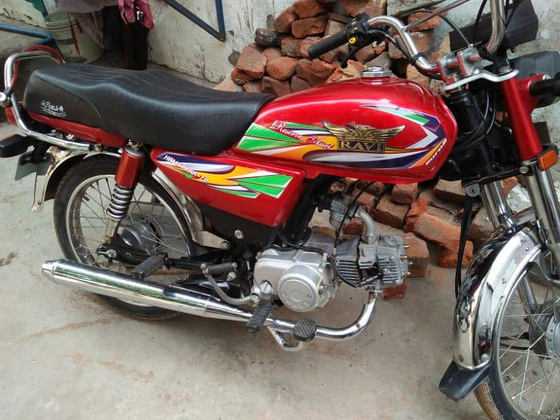 Ravi 70 bike neat n clean 03096768770 5