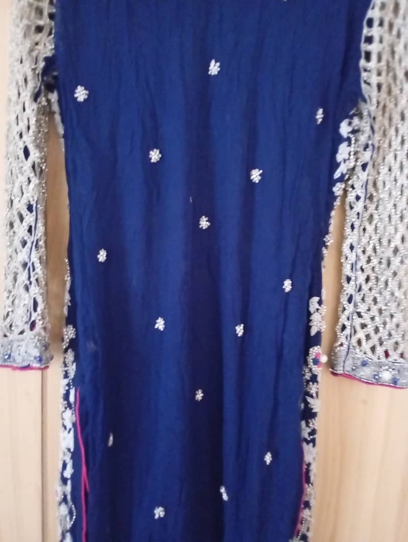 3 piece pure chiffon cutwork suit 0