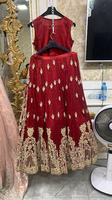 Bridal Lehenga condition 10/10 1