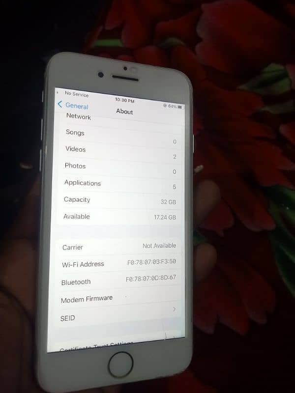 iphon 7 good condition non pta 32 gb 4