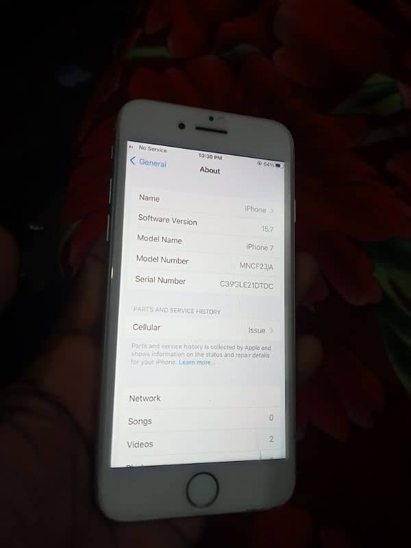 iphon 7 good condition non pta 32 gb 6