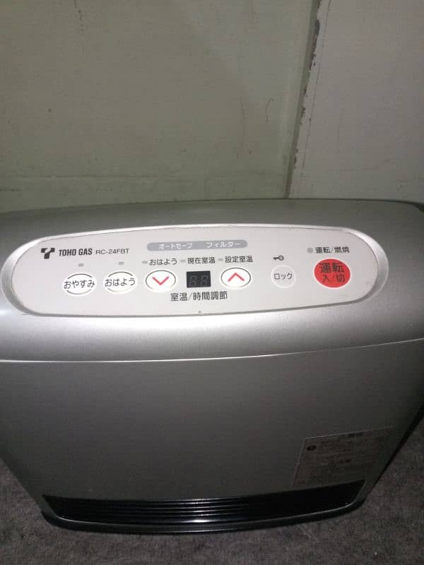 Japani heater TOHO gas for sale electric and gas 1