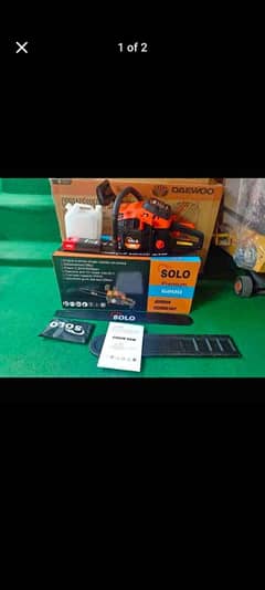 Solo Gasoline Chainsaw 6200cc 24" Bar and Blade