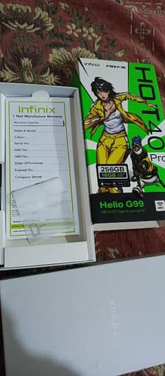 Infinix Hot 40 pro condition as new