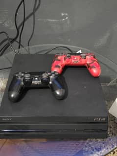 PS4 Pro 1TB | Barely Used | 1 Original & 1 Copy Controller | Boxed