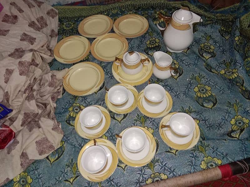 Sairamic England Original Tech Mona Lisa 23 pieces Tea Set 0