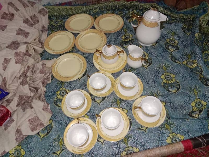 Sairamic England Original Tech Mona Lisa 23 pieces Tea Set 2