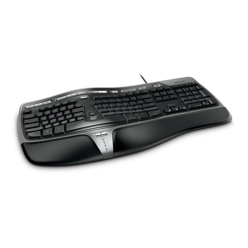 Branded Microsoft Imported Multifunctional keyboard with wrist pad 0