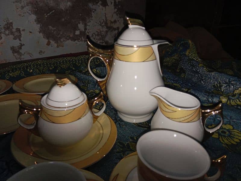 Sairamic England Original Tech Mona Lisa 23 pieces Tea Set 3