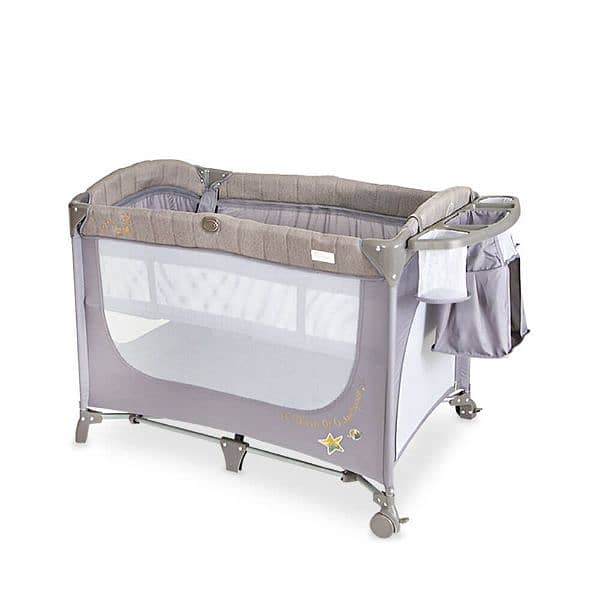 bassinet, playpan,crib, changing station (brand Tinnies) 1