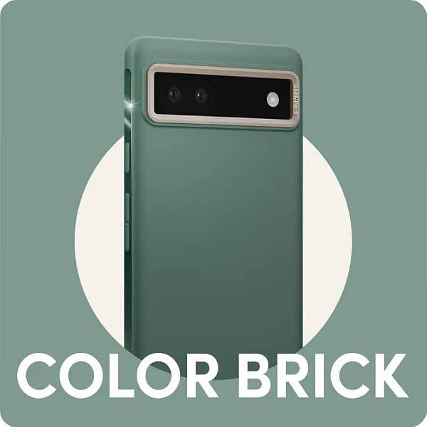 CYRILL Color Brick Compatible with Google Pixel 6a Case 5G 3